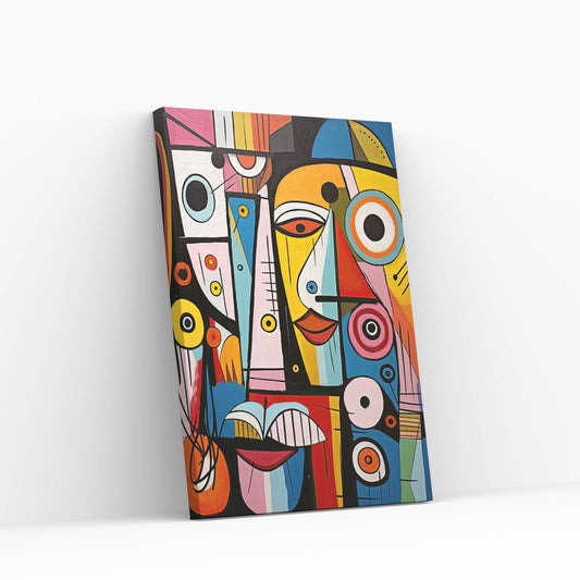 Picasso Abstract Modern Reproduction Canvas Wall Art - Y Canvas
