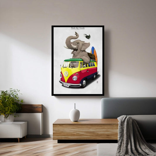 Pack-the-trunk I Canvas Wall Art - Y Canvas