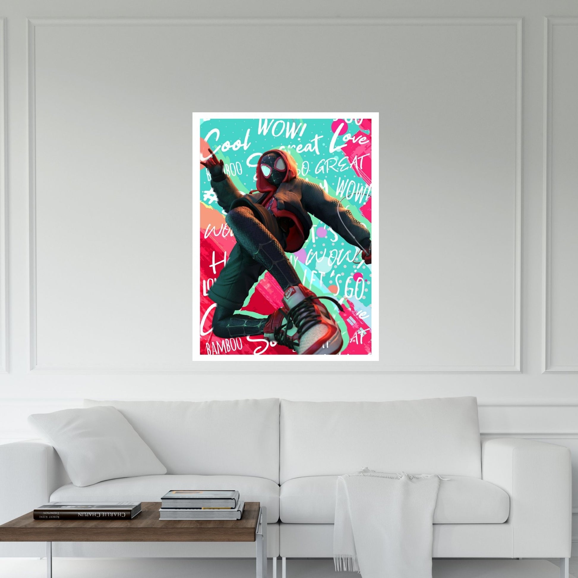 Spiderman Canvas Wall Art - Y Canvas