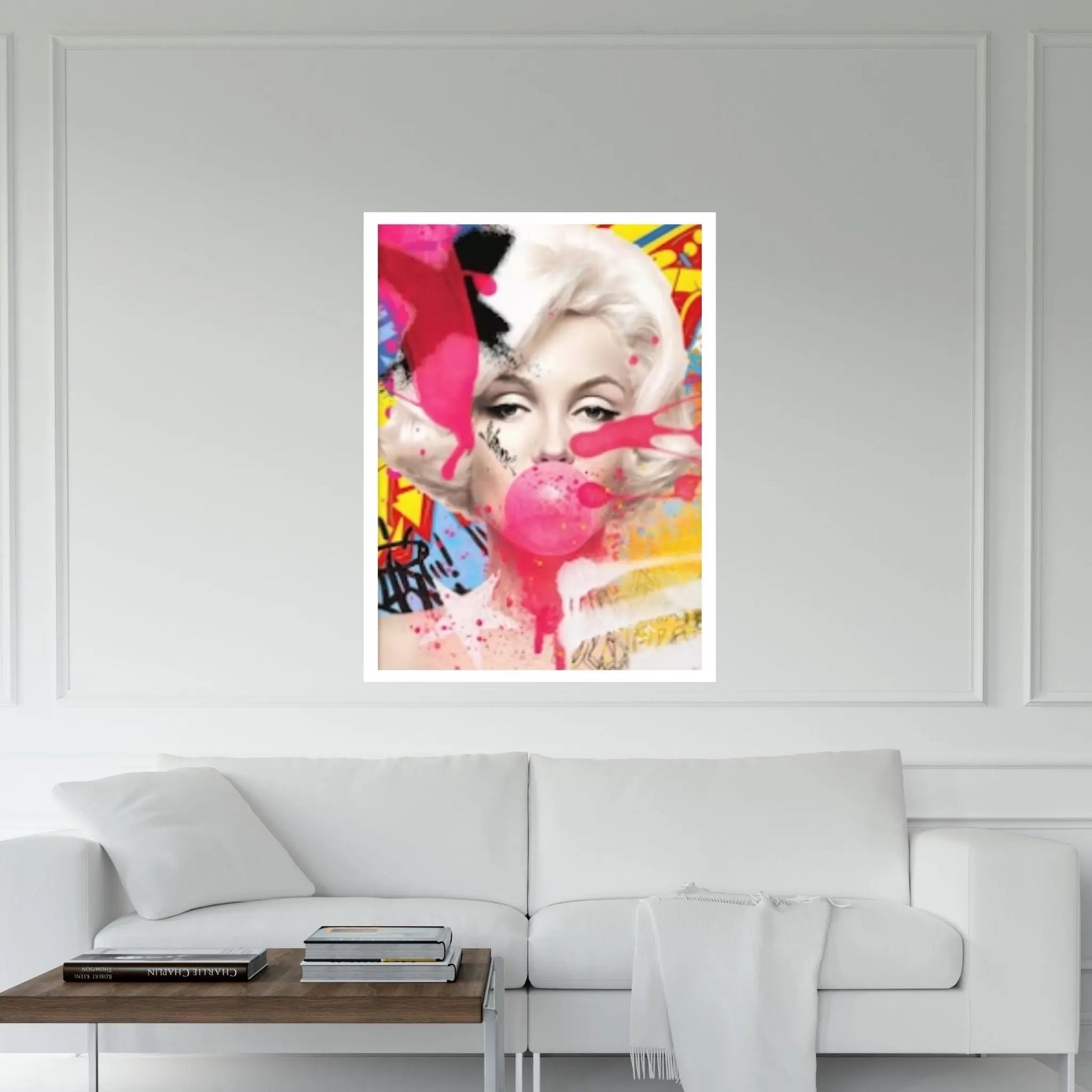 Marilyn Monroe Wall Art Canvas 60x60 cm - Y Canvas