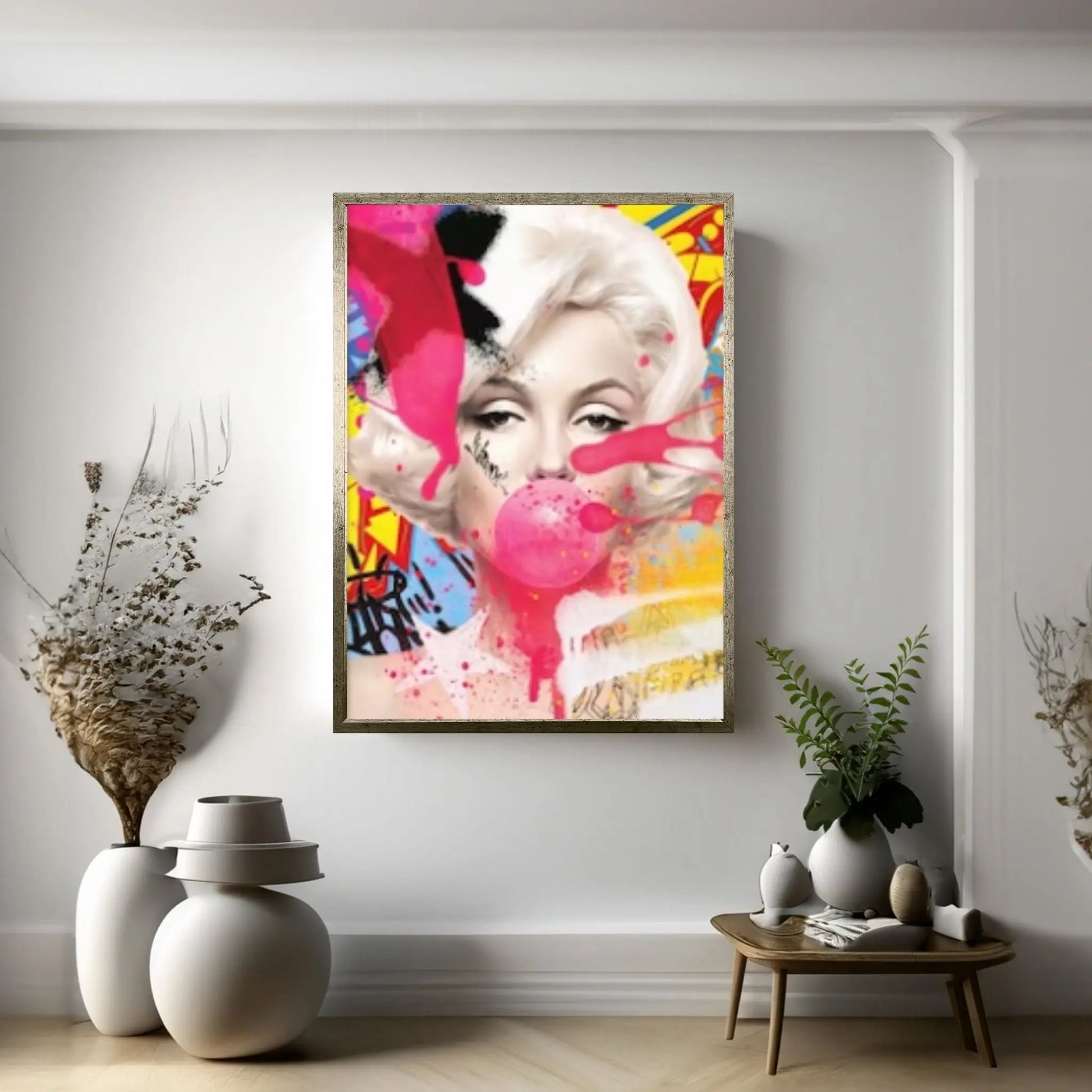 Marilyn Monroe Wall Art Canvas 60x60 cm - Y Canvas