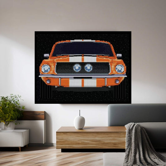 '67 Mustang Canvas Wall Art - Y Canvas